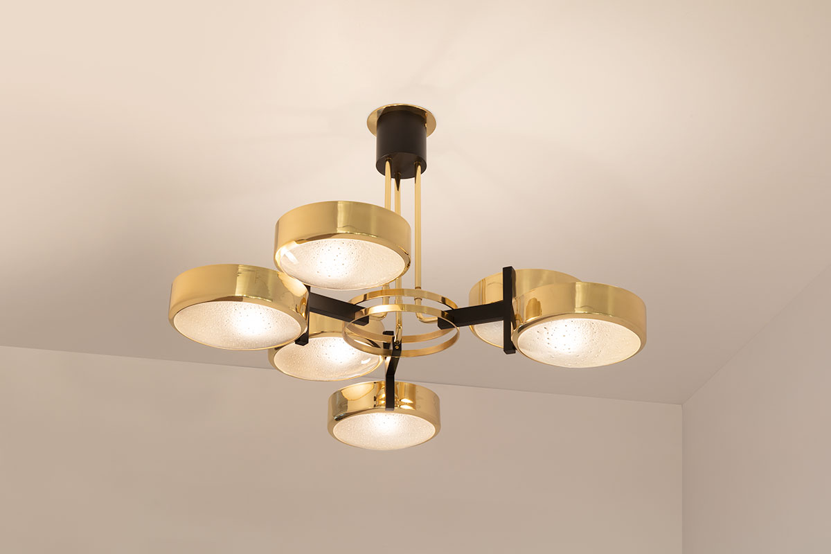 Eclissi ceiling light by gaspare asaro