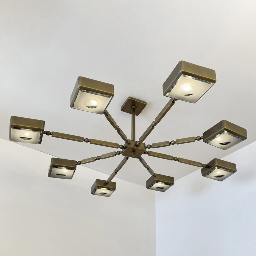 otto ceiling light by gaspare asaro