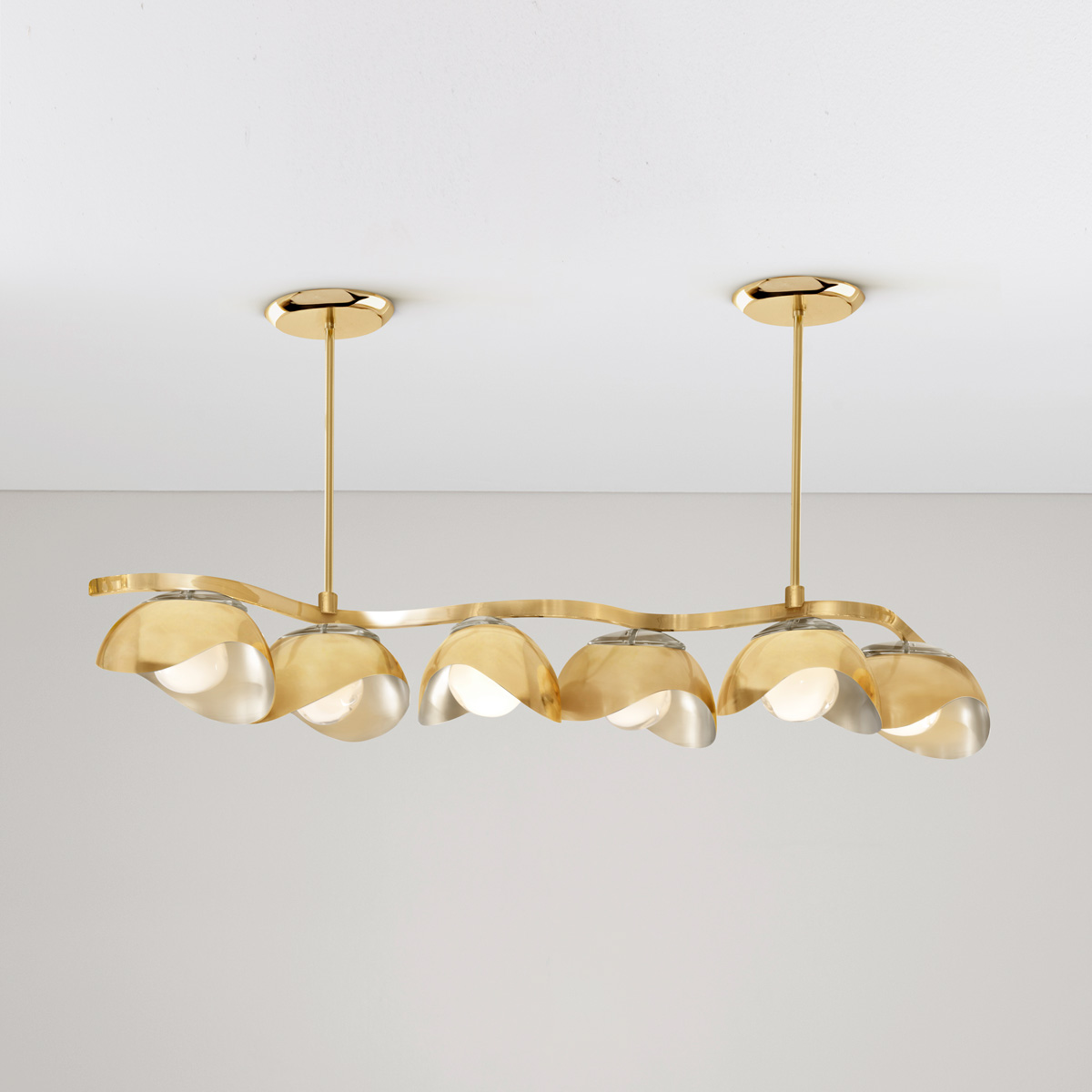 serpente ceiling light by gaspare asaro