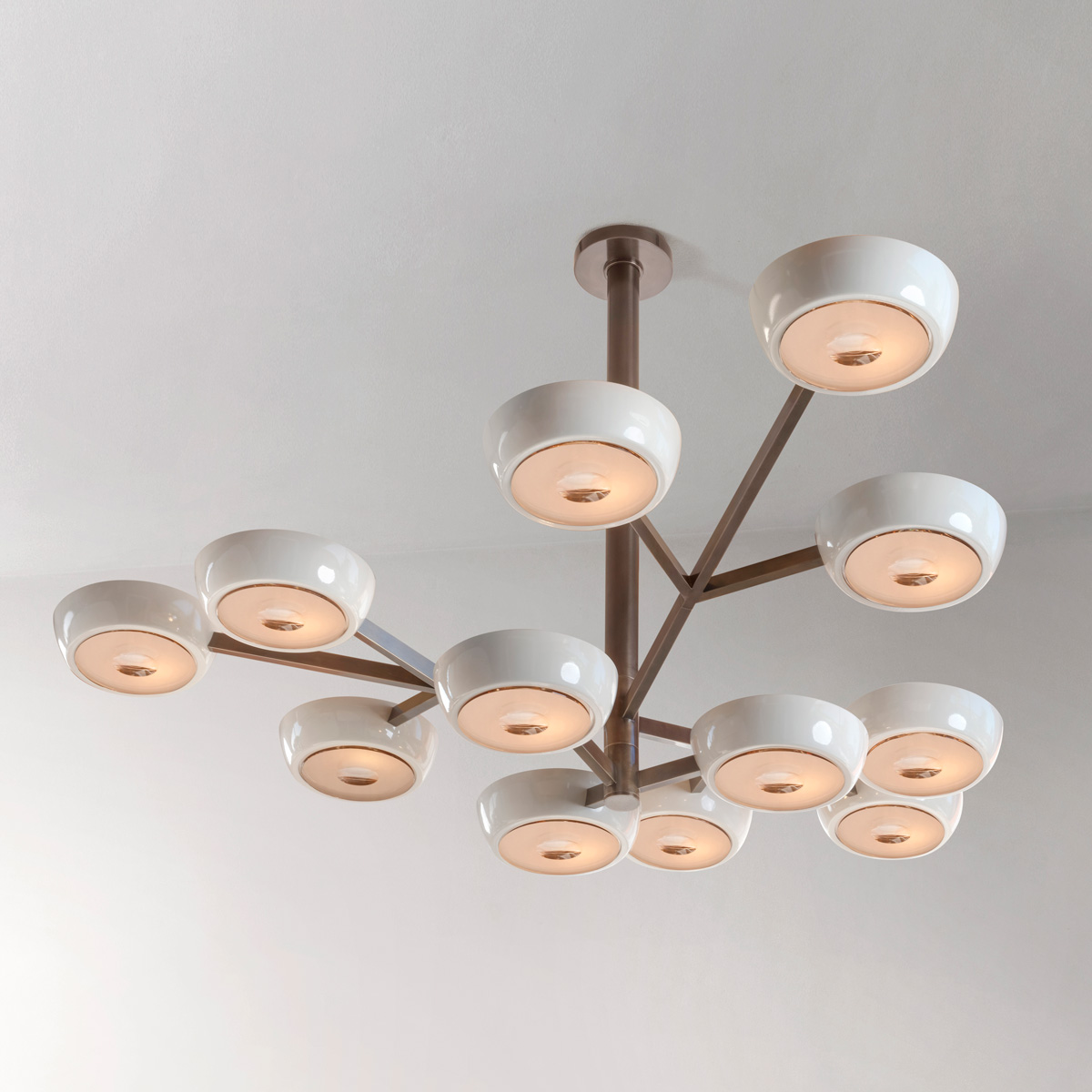 rose grande ceiling light by gaspare asaro