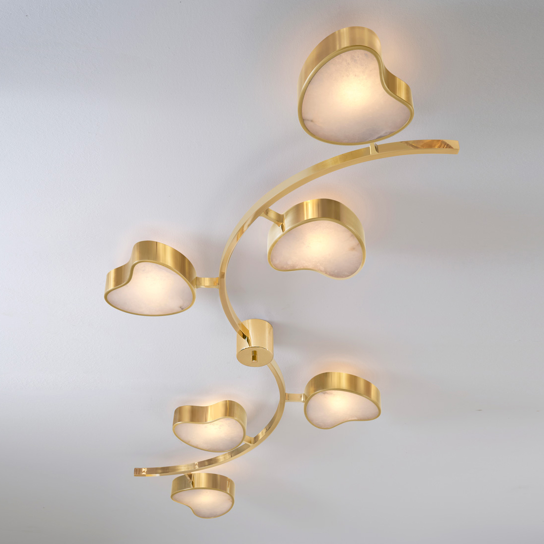 cuore n5 ceiling light by gaspare asaro