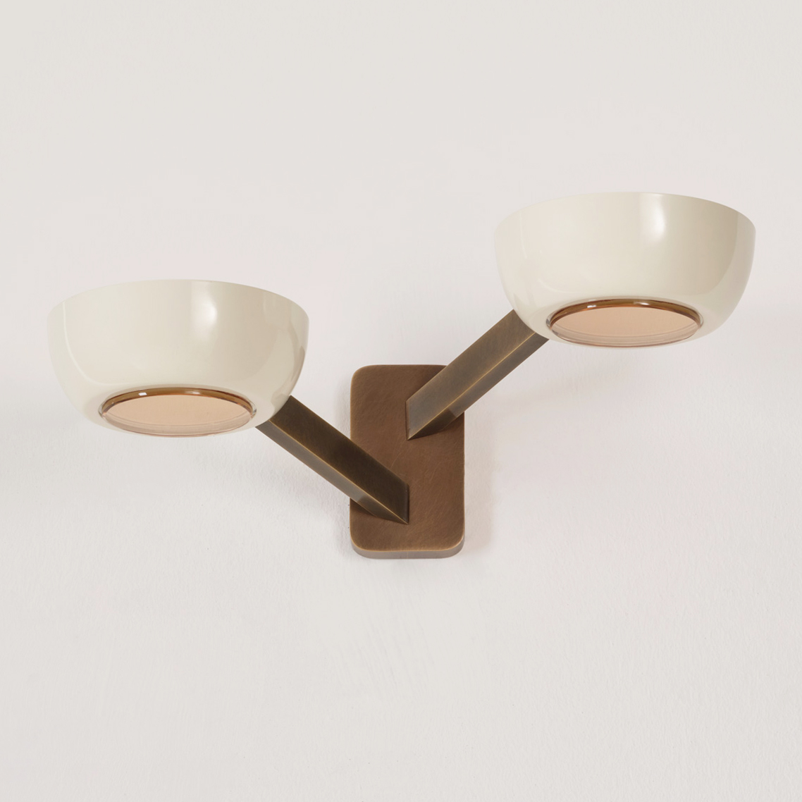 Rose double wall light gaspare asaro