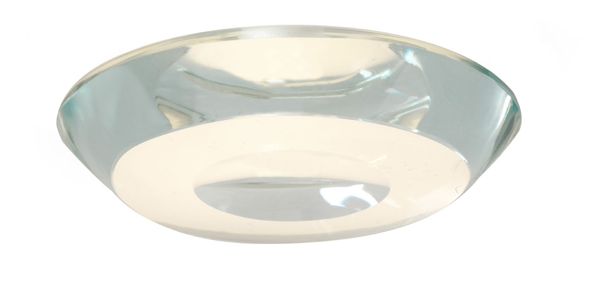 Gaspare Asaro Carved Glass - Clear White Color