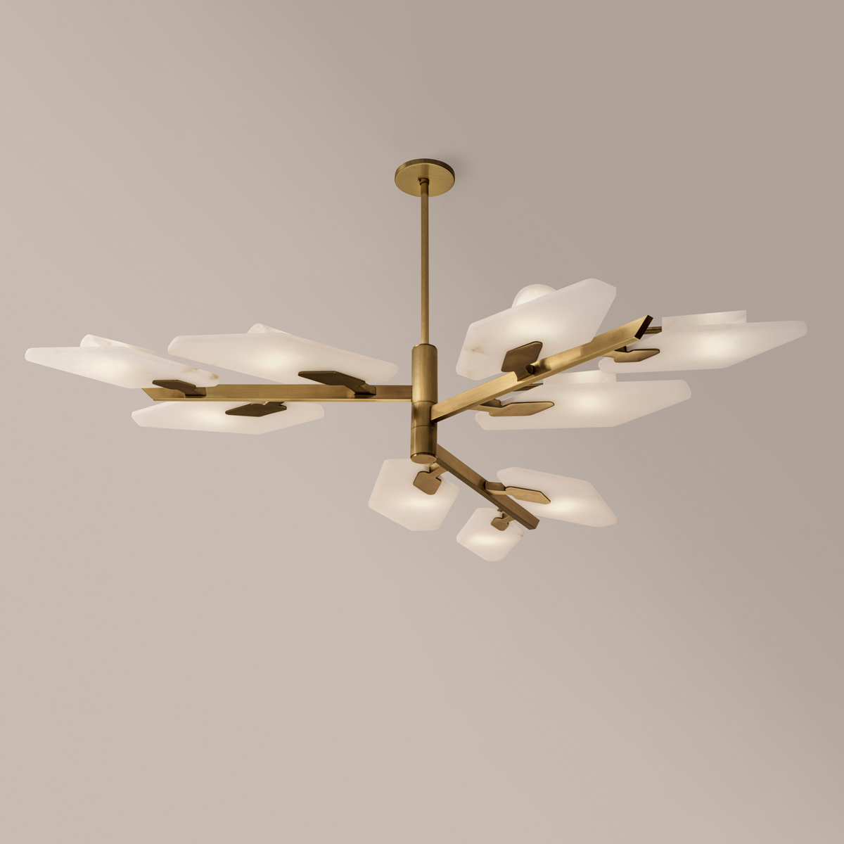 Leaf Ceiling Light by Gaspare Asaro